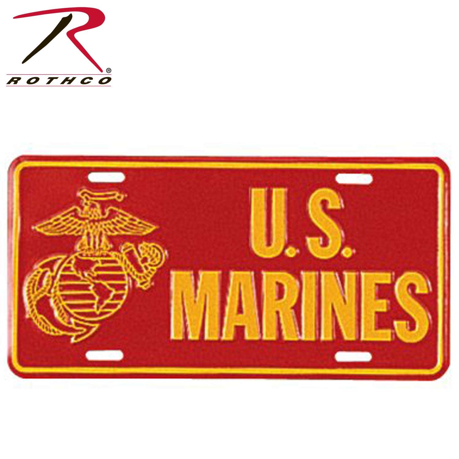 US Marines License Plate