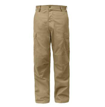 Relaxed Fit Zipper Fly BDU Pants