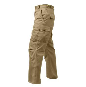 Relaxed Fit Zipper Fly BDU Pants