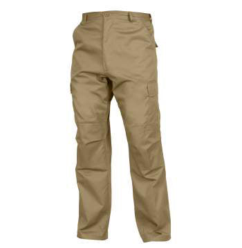 Relaxed Fit Zipper Fly BDU Pants