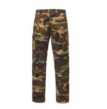 Relaxed Fit Zipper Fly BDU Pants