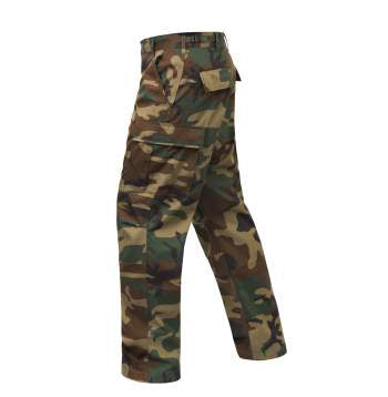 Relaxed Fit Zipper Fly BDU Pants