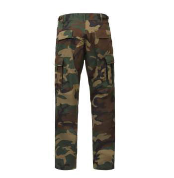 Relaxed Fit Zipper Fly BDU Pants