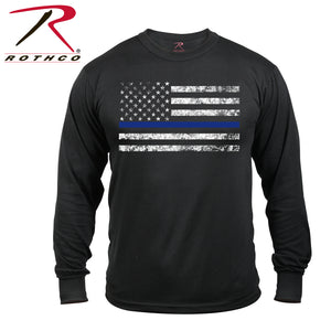 Long Sleeve Thin Blue Line T-Shirt