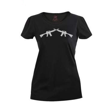 Crossed Rifle Long Length T-Shirt