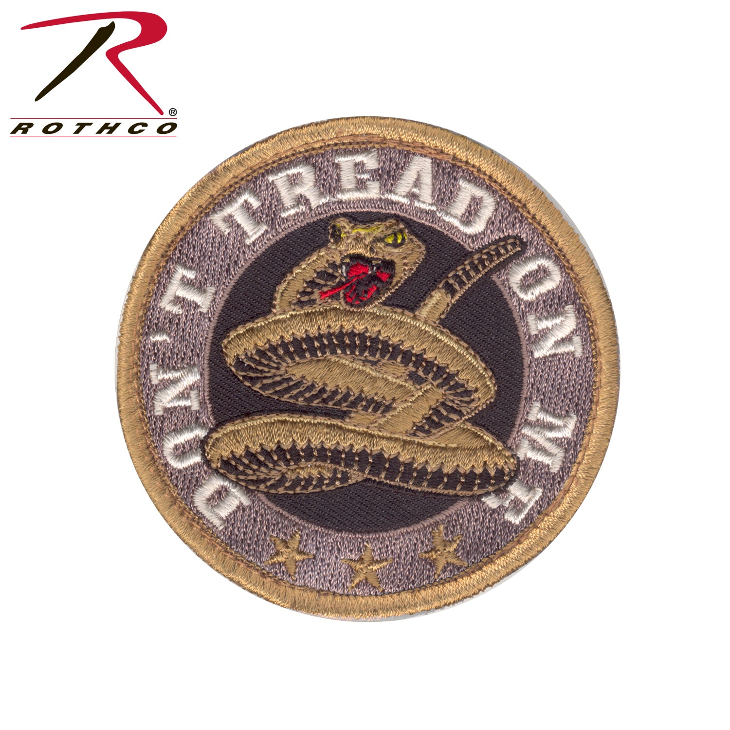 Don't Tread On Me Round Morale Patch