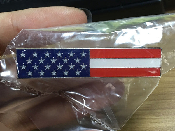 American Flag Citation Bar Lapel Pin