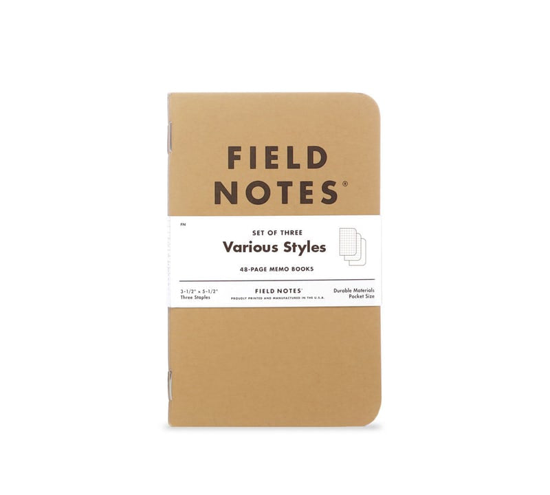 Original Kraft Field Notes 3-Pack