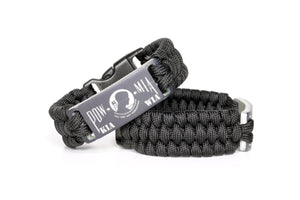 P.O.W. Anodized Paracord Wristband