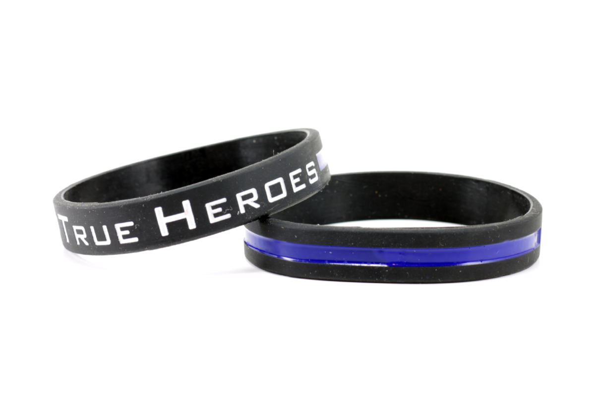 True Heroes Silicone Wristband