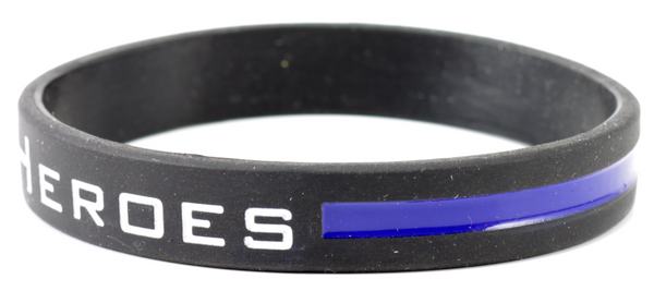 True Heroes Silicone Wristband